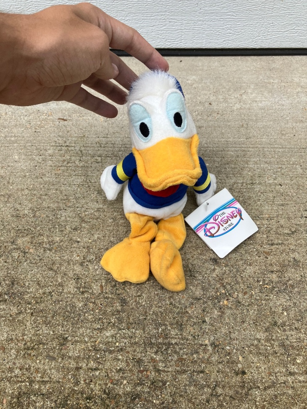 Disney Store Mini Bean Bag Plush Donald Duck 9” New W/ Tag #160